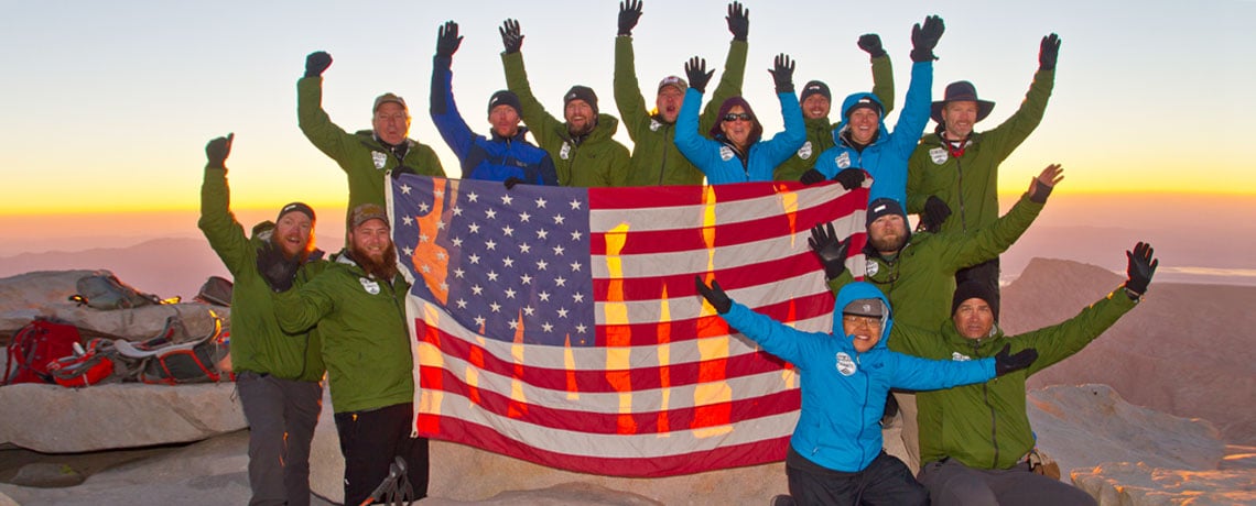 Wounded veterans complete their mission to climb Mt. Whitney