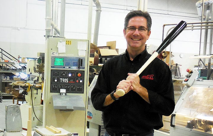 Grant helps bat maker stay in the game