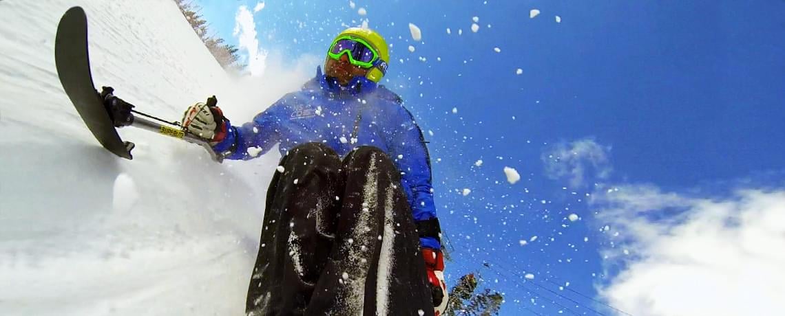 Skiers with disabilities conquer slopes at Wells Fargo Ski Cup