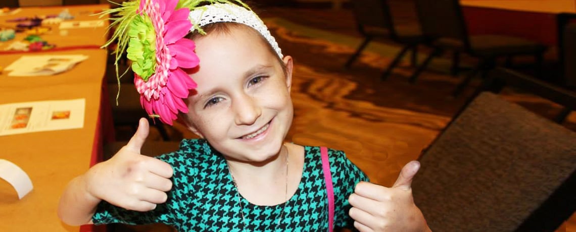 Colorful headbands bring smiles to kids battling cancer