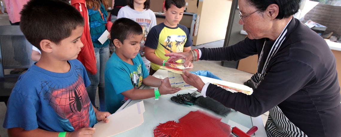 Using art to help kids ‘be kids again’