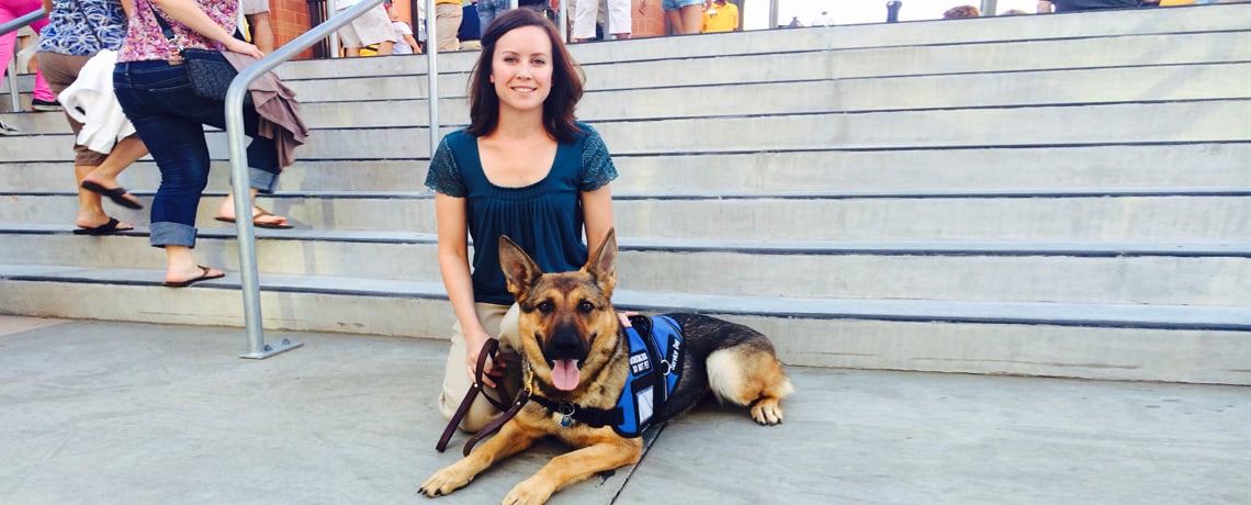 ‘Protector and companion’ helps veteran overcome PTSD
