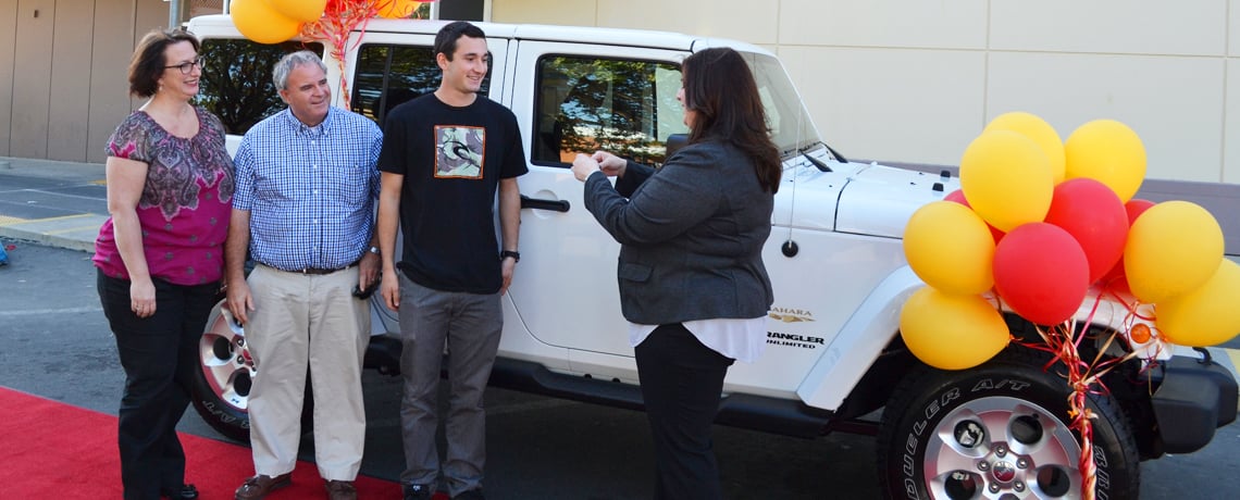 ‘Take the Journey’ sweepstakes winner ready for the road