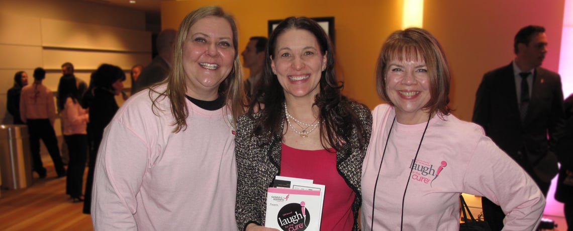 Breast cancer fundraiser fights disease with a few good laughs