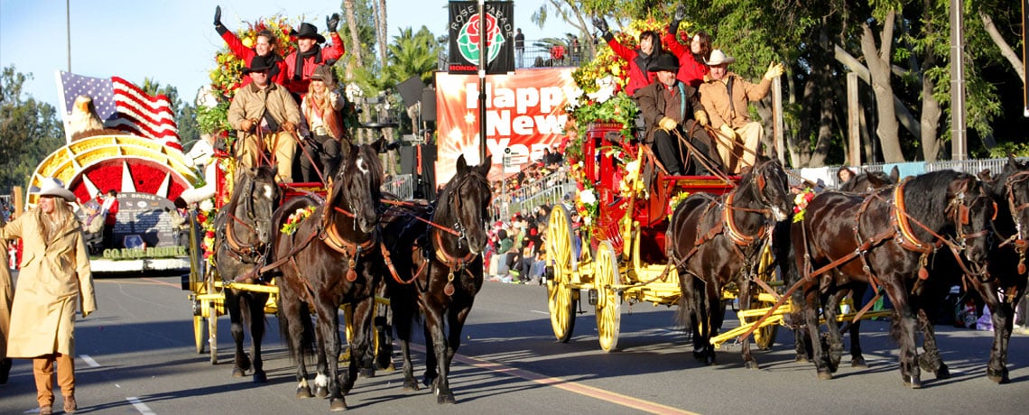 Military tribute marks Wells Fargo Rose Parade sponsorship