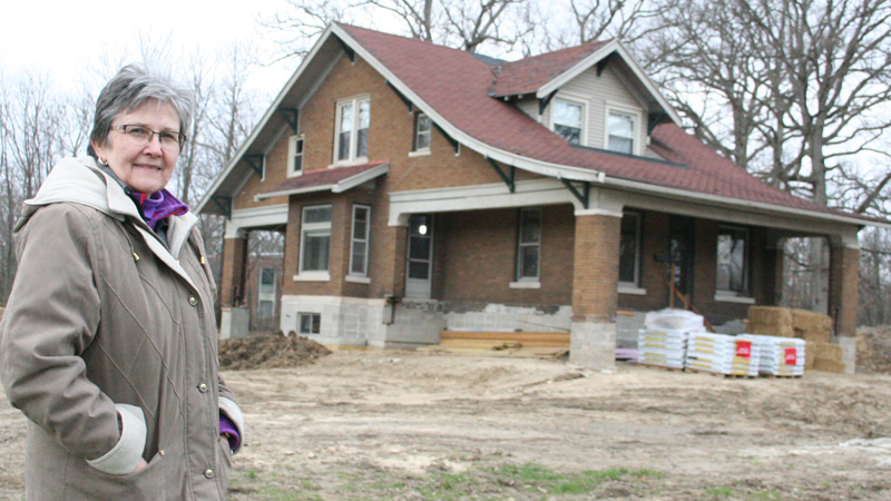 Homeowner gets a move on – literally