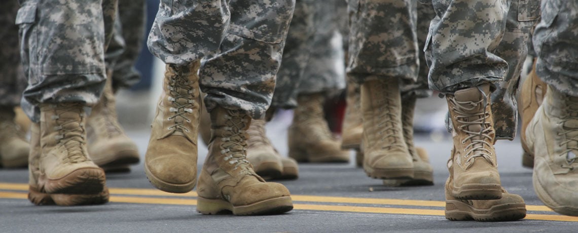 Atten-hut! ‘Great instincts’ serve reservist well
