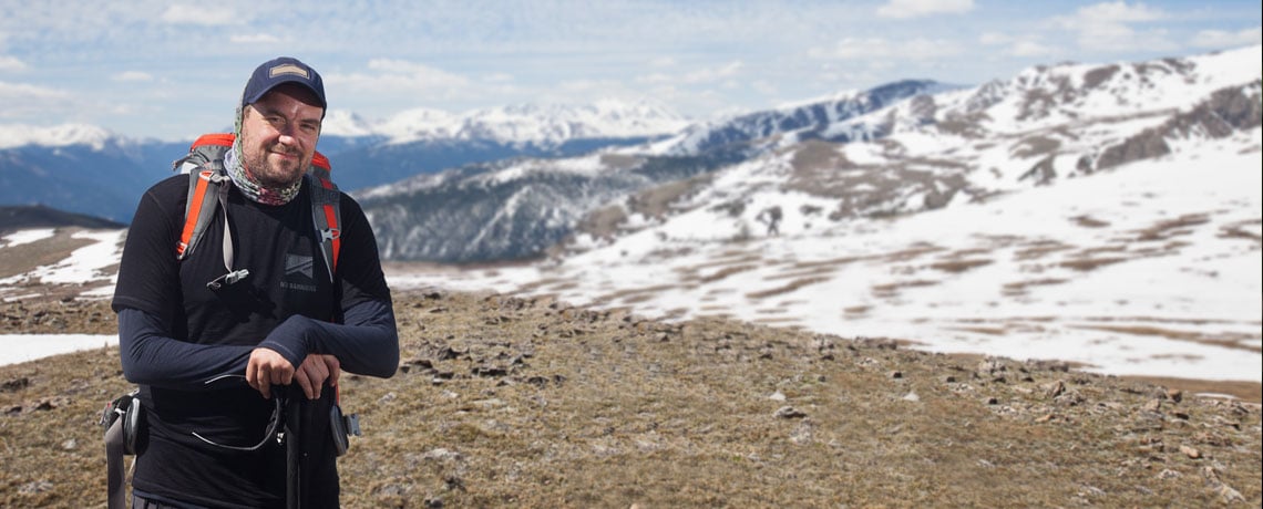 Mountain of support helps veteran move beyond his past